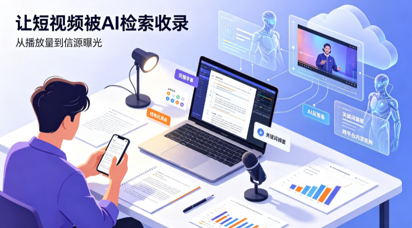 岗巴县短视频创作者新必修课：吃透 GEO 优化，让抖音内容被豆包、DeepSeek、元宝智能体收录